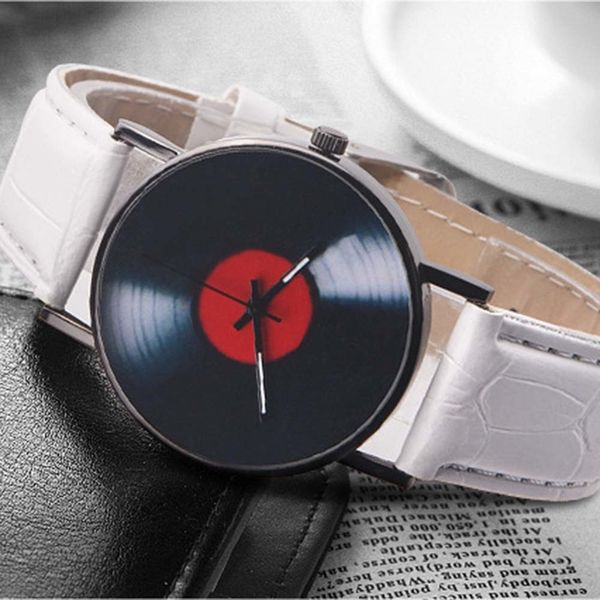round vintage 2019 record dial faux watch leather band wrist shape quartz women men kejqd, Slivery;brown
round vintage 2019 record dial faux watch leather band wrist shape quartz women men kejqd, Slivery;brown
