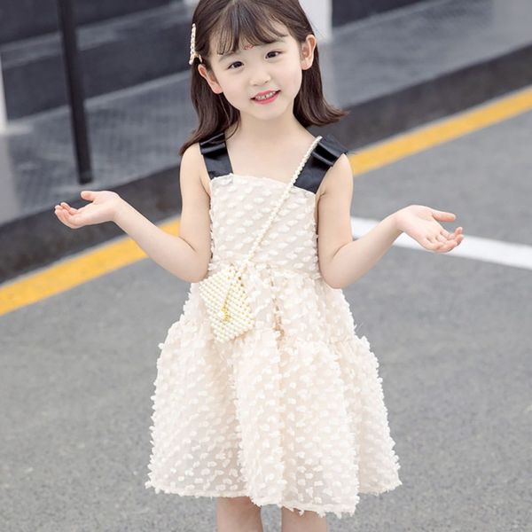 children summer cute girls cotton cute breathable solid color lace bow sweet princess sister dress p, Red;yellow
children summer cute girls cotton cute breathable solid color lace bow sweet princess sister dress p, Red;yellow