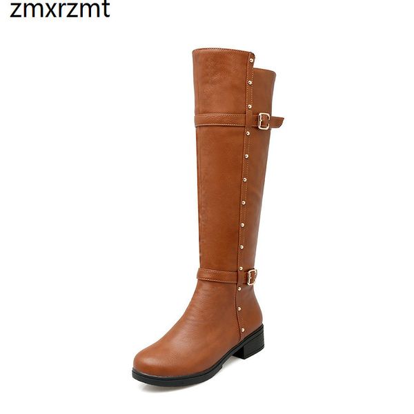 2019 women new knee high women boots round toe 4cm med heel shoes spring autumn casual shoes large size 34-43, Black
2019 women new knee high women boots round toe 4cm med heel shoes spring autumn casual shoes large size 34-43, Black