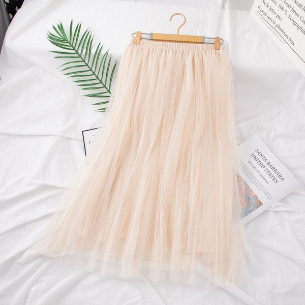 tulle skirts womens 2020 summer elastic high waist mesh tutu pleated skirt female maxi all-match skirt, Black
tulle skirts womens 2020 summer elastic high waist mesh tutu pleated skirt female maxi all-match skirt, Black