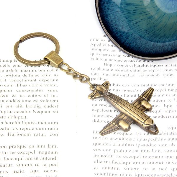 fancy airplane design keychain key ring antique metal brass aircraft keyring ornamentation gifts, Silver
fancy airplane design keychain key ring antique metal brass aircraft keyring ornamentation gifts, Silver