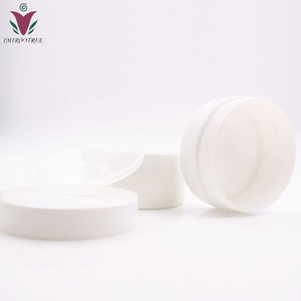 42pcs/lot 100ml white cylinder flat pp face cream cosmetic plastic jar with white lids and hollow bottom cream jar
42pcs/lot 100ml white cylinder flat pp face cream cosmetic plastic jar with white lids and hollow bottom cream jar