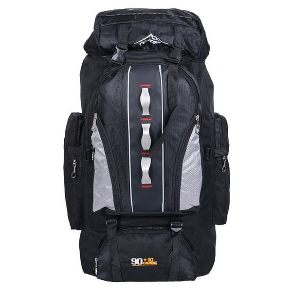 fengtu outdoor sports backpack travel bag large capacity bag men and women hiking camping backpack climbing 100l
