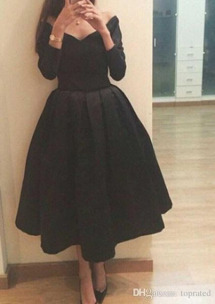 fashion black long sleeve homecoming dresses v-neck tea length satin 8th graduation party dresses sweet 16 dresses custom made, Blue;pink
fashion black long sleeve homecoming dresses v-neck tea length satin 8th graduation party dresses sweet 16 dresses custom made, Blue;pink