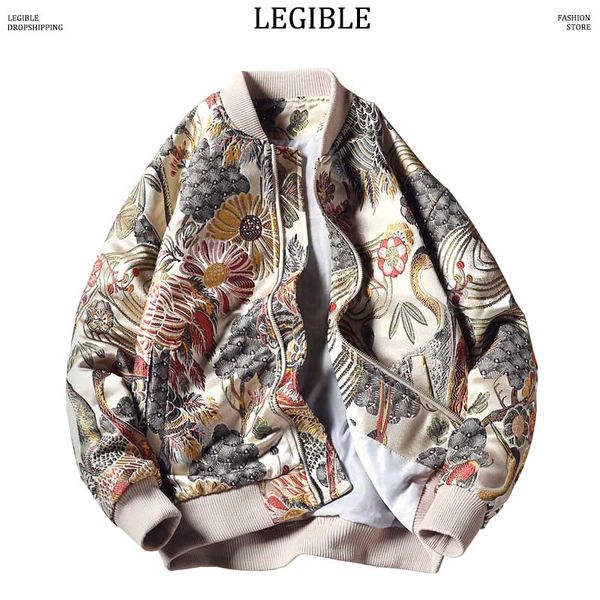 legible hip hop jacket men casual embroidery men jacket chinese style stand streetwear jackets coat autumn men's, Black;brown
legible hip hop jacket men casual embroidery men jacket chinese style stand streetwear jackets coat autumn men's, Black;brown