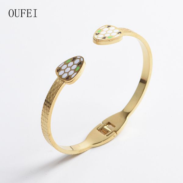 oufei new fashion snake bracelet bangle women simple personality titanium steel bracelet rose gold jewelry female gift, Black
oufei new fashion snake bracelet bangle women simple personality titanium steel bracelet rose gold jewelry female gift, Black