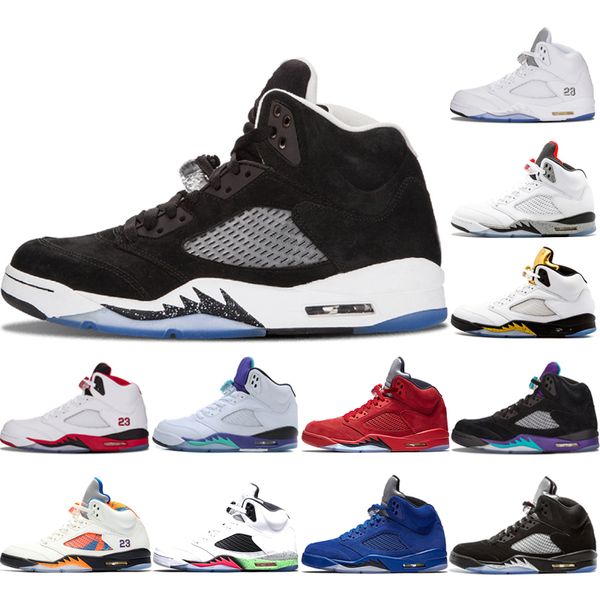 with box 5 5s og metallic black red suede blue suede basketball shoes for men new mens space jam athletic sports trainer sneakers
with box 5 5s og metallic black red suede blue suede basketball shoes for men new mens space jam athletic sports trainer sneakers