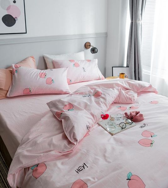 new nordic style bed linens for girls cute pink peach bedding sets duvet cover set quilt cover pillowcase 2/3pcs king size
new nordic style bed linens for girls cute pink peach bedding sets duvet cover set quilt cover pillowcase 2/3pcs king size