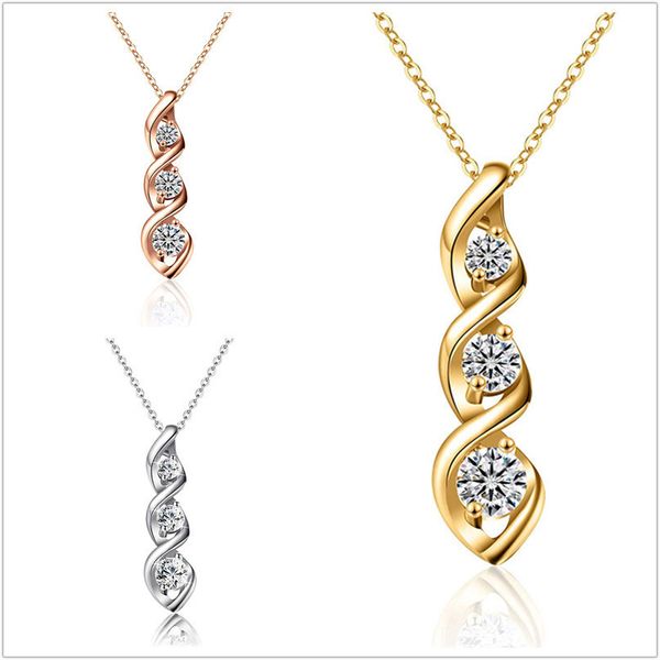 gold/rose gold/silver women's fashion pendant necklace luxury twisting endless cz zircon for anniversary jewelry gift collares
gold/rose gold/silver women's fashion pendant necklace luxury twisting endless cz zircon for anniversary jewelry gift collares