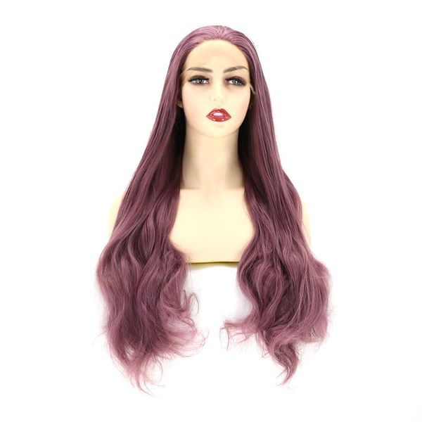 synthetic wigs zigzag dark purple lace front for women long natural wave part heat resistant fiber hair cosplay wig, Black
synthetic wigs zigzag dark purple lace front for women long natural wave part heat resistant fiber hair cosplay wig, Black