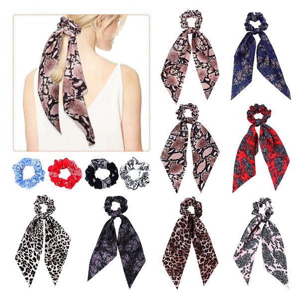 fashion floral print scrunchie silk elastic hair band for women hair scarf bows rubber ropes girls ties accessory, Brown
fashion floral print scrunchie silk elastic hair band for women hair scarf bows rubber ropes girls ties accessory, Brown
