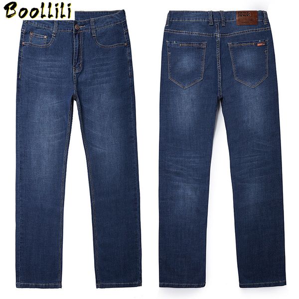 men's jeans 32-52 big size mens casual cotton straight trousers fashion male lightweight summer long pants hlx154, Blue
men's jeans 32-52 big size mens casual cotton straight trousers fashion male lightweight summer long pants hlx154, Blue