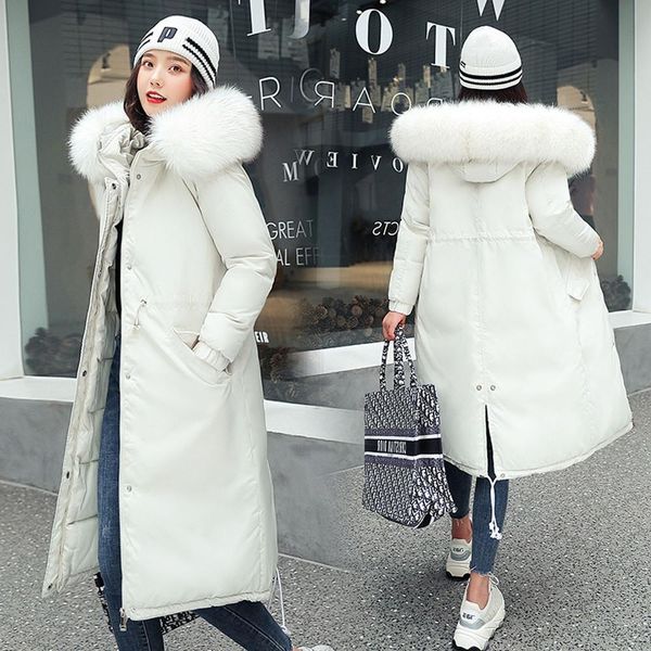 new winter jacket hooded coat women parka plus size fur collar outerwear 2019 jackets thicken warm cotton-padded slim coat s0923, Black
new winter jacket hooded coat women parka plus size fur collar outerwear 2019 jackets thicken warm cotton-padded slim coat s0923, Black
