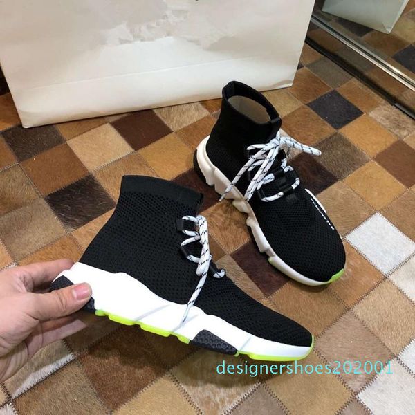 2019 designer speed trainer men womens high sock shoes black solid luxury fashion trainers runner walking sneakers d01 
2019 designer speed trainer men womens high sock shoes black solid luxury fashion trainers runner walking sneakers d01