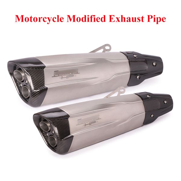 motorcycle exhaust pipe double outlet modified muffler tip for trk502 z400 cbr650f f750gs k6 k7 universal exhaust muffler tube
motorcycle exhaust pipe double outlet modified muffler tip for trk502 z400 cbr650f f750gs k6 k7 universal exhaust muffler tube