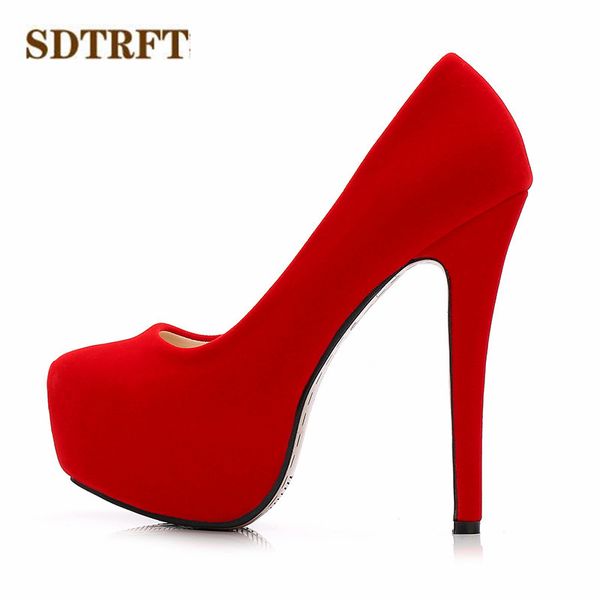 sdtrft zapatos mujer spring/autumn fashion stilettos 11/14cm thin high-heeled party flock shoes woman crossdresser pumps, Black
sdtrft zapatos mujer spring/autumn fashion stilettos 11/14cm thin high-heeled party flock shoes woman crossdresser pumps, Black