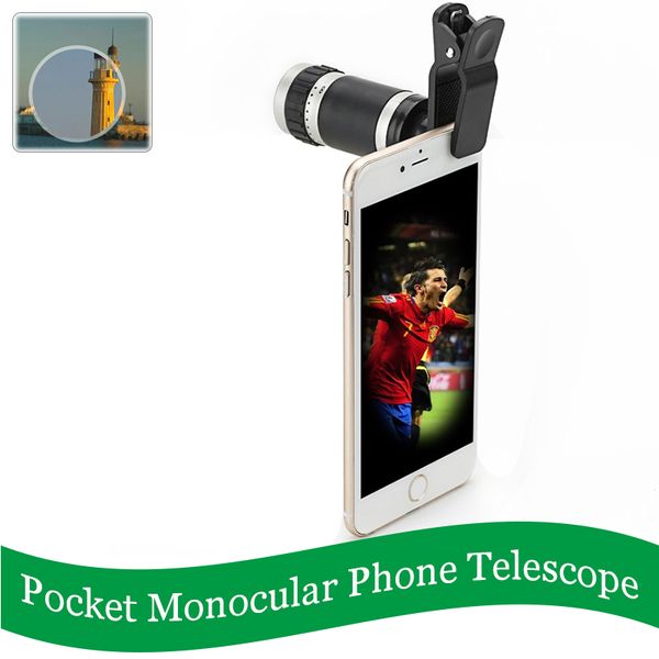 universal 8*18 zoom telescope len telephone lens optical mobile camera telep phone len with clip for iphone 7 samsung galaxy lg htc sony
universal 8*18 zoom telescope len telephone lens optical mobile camera telep phone len with clip for iphone 7 samsung galaxy lg htc sony