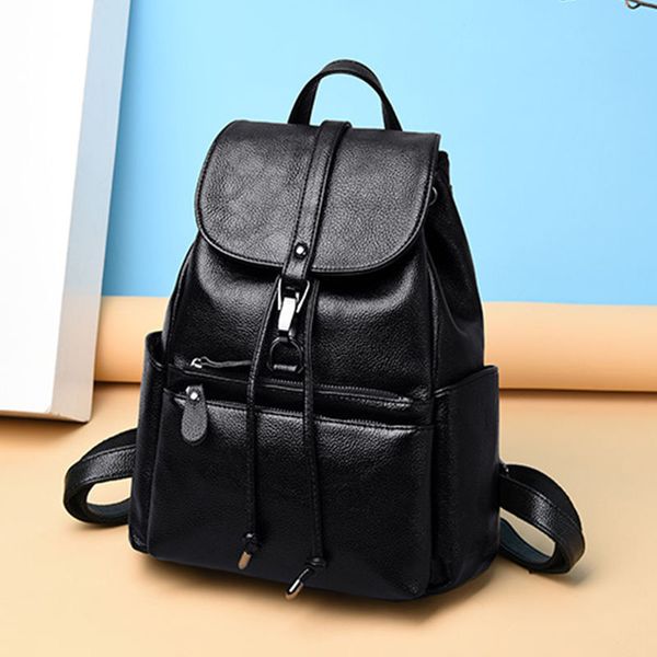 soft pu leather backpack women's bags black 2019 new backpack female drawstring bags buckle casual preppy style school bagpack
soft pu leather backpack women's bags black 2019 new backpack female drawstring bags buckle casual preppy style school bagpack
