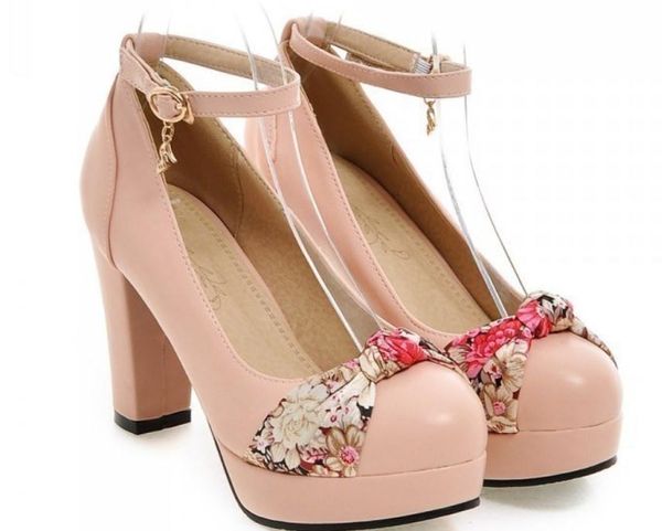 2019 women's shoes in spring and autumn with new style high heel coarse heel round head waterproof table bowknot @2150, Black
2019 women's shoes in spring and autumn with new style high heel coarse heel round head waterproof table bowknot @2150, Black