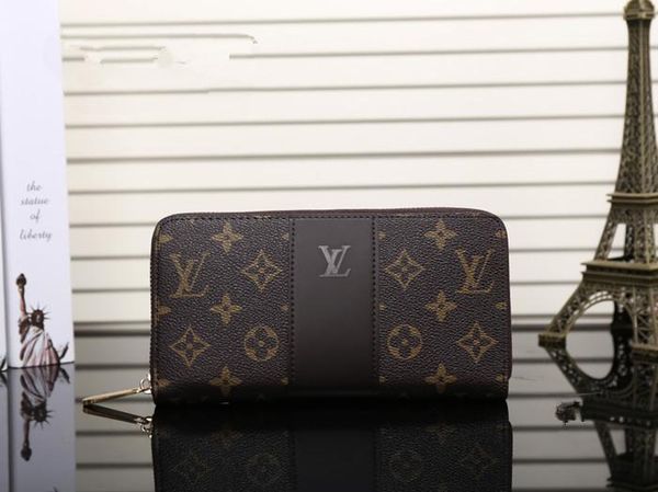 Men and women fashion new letters stitching 9 color long paragraph multi-fold wallet personality zipper plaid pattern hand holding wallet
Men and women fashion new letters stitching 9 color long paragraph multi-fold wallet personality zipper plaid pattern hand holding wallet