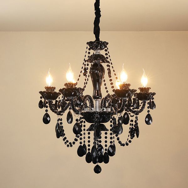 european candle light living room chandelier lighting retro black crystal chandelier cafe l hanging double staircase pendant lamps
european candle light living room chandelier lighting retro black crystal chandelier cafe l hanging double staircase pendant lamps