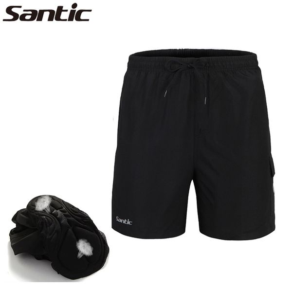 cycling shorts santic mtb road men's loose mountain bike/bicycle leisure baggy 3d padded thickening sports cycle wear 7 sizes, Black
cycling shorts santic mtb road men's loose mountain bike/bicycle leisure baggy 3d padded thickening sports cycle wear 7 sizes, Black