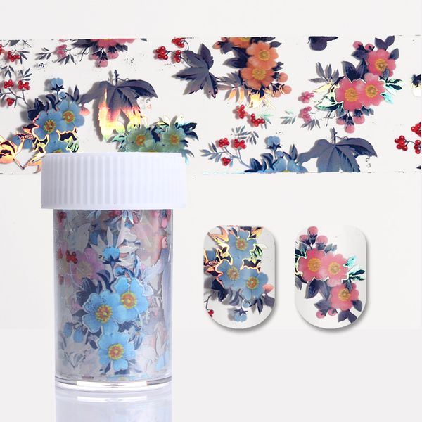 4*100cm flower design holographic nail foil starry paper colorful manicure nail art transfer sticker, Black
4*100cm flower design holographic nail foil starry paper colorful manicure nail art transfer sticker, Black