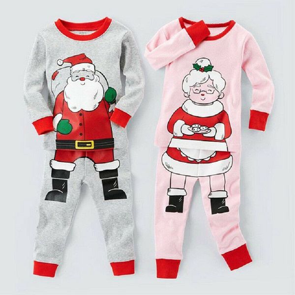 christmas baby kids boys girls santa cotton homewear sleepwear nightwear casual pajamas set 710, White
christmas baby kids boys girls santa cotton homewear sleepwear nightwear casual pajamas set 710, White