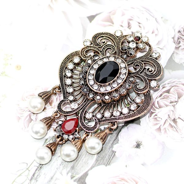 sunspice ms turkish flower bead brooch pin old gold color vintage jewlery imitation pearl broches brooches bridal gift, Gray
sunspice ms turkish flower bead brooch pin old gold color vintage jewlery imitation pearl broches brooches bridal gift, Gray