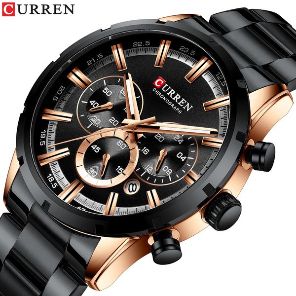 new mens waterproof quartz six-pin calendar steel belt business mens watch, Slivery;brown
new mens waterproof quartz six-pin calendar steel belt business mens watch, Slivery;brown