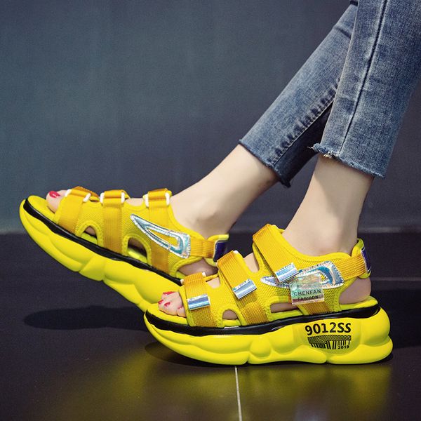 1 gladiator sandals women wedges platform air mesh yellow casual summer rome sandals woman comfortable heels shoes sandalia, Black
1 gladiator sandals women wedges platform air mesh yellow casual summer rome sandals woman comfortable heels shoes sandalia, Black