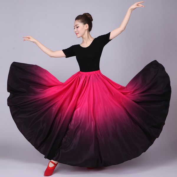 360 lady belly dance practice skirt female nationality dance training skirt costume costumes large pendulum b-6834, Black;red
360 lady belly dance practice skirt female nationality dance training skirt costume costumes large pendulum b-6834, Black;red