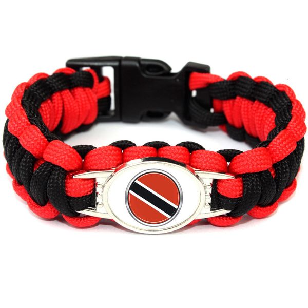 trinidad and tobago tto flag paracord survival outdoor camping bracelets for women men girls friendship rope bracelet jewelry, Golden;silver
trinidad and tobago tto flag paracord survival outdoor camping bracelets for women men girls friendship rope bracelet jewelry, Golden;silver