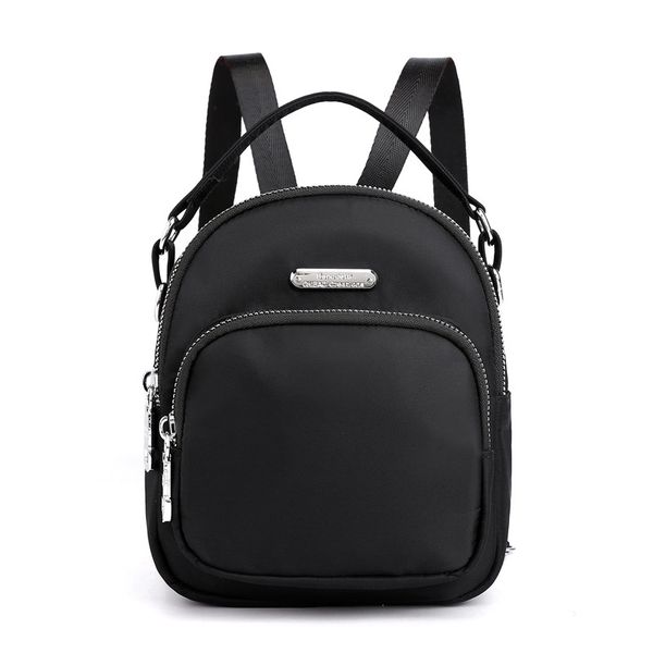 simple multifunctional backpack female casual waterproof nylon cloth bag light and large capacity wild trend backpack back pack
simple multifunctional backpack female casual waterproof nylon cloth bag light and large capacity wild trend backpack back pack