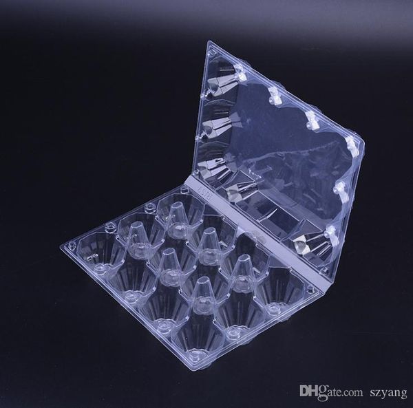 500pcs 12 holes 193*147*63mm quail eggs container plastic clear egg packing storage boxes wholesale sn1815
500pcs 12 holes 193*147*63mm quail eggs container plastic clear egg packing storage boxes wholesale sn1815