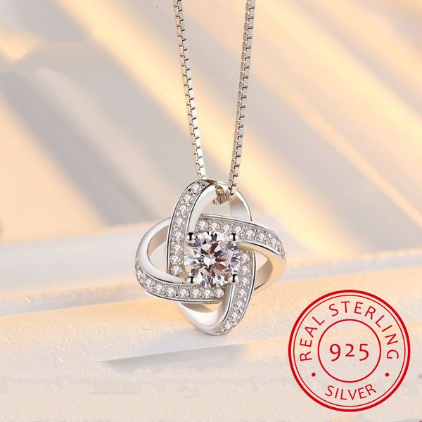 lekani new arrivals 925 sterling silver crystal clover necklaces pendant pure silver jewelry for women
lekani new arrivals 925 sterling silver crystal clover necklaces pendant pure silver jewelry for women