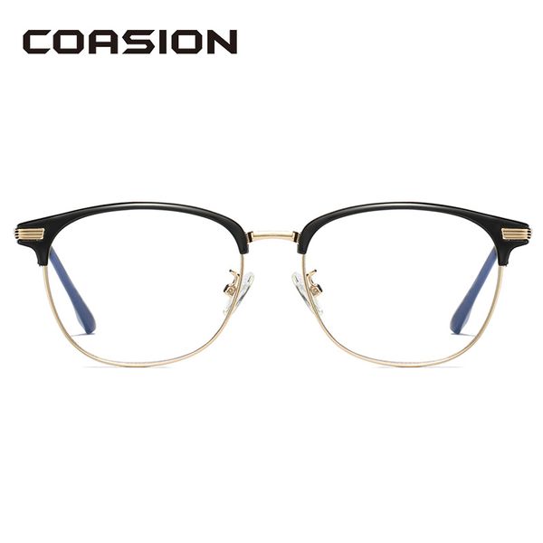 coasion tr90+metal frame anti blue light blocking glasses for men women computer reading/gaming/tv/phones nerd eyeglasses ca1207, White;black
coasion tr90+metal frame anti blue light blocking glasses for men women computer reading/gaming/tv/phones nerd eyeglasses ca1207, White;black