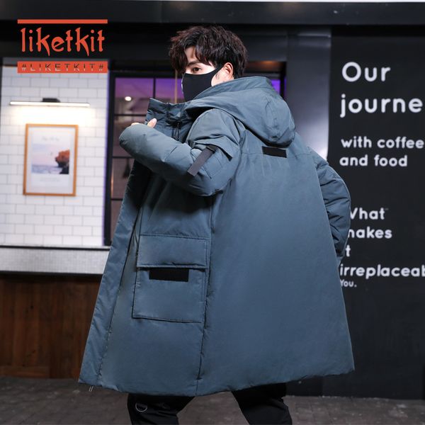 liketkit mens winter clothes 2019 male solid casual hooded parkas mens duck down thick warm puffer long jackets and coats 3xl, Black
liketkit mens winter clothes 2019 male solid casual hooded parkas mens duck down thick warm puffer long jackets and coats 3xl, Black