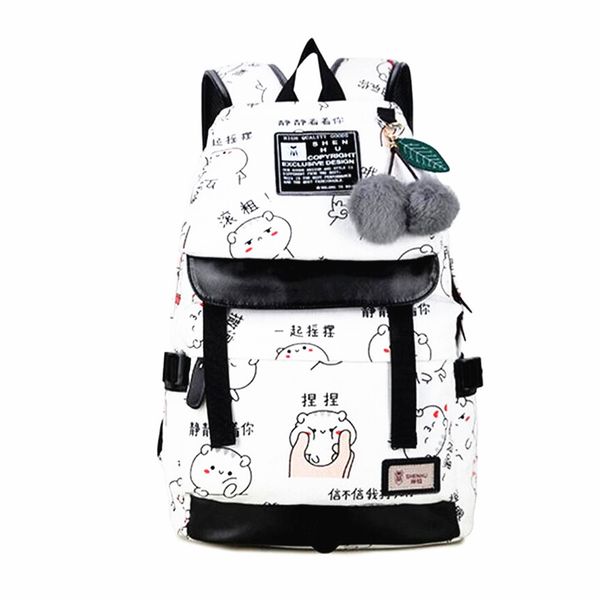 kawaii canvas bag school backpacks for teenage girls school bags women travel lapbackpack usb book bag pack girl schoolbag
kawaii canvas bag school backpacks for teenage girls school bags women travel lapbackpack usb book bag pack girl schoolbag