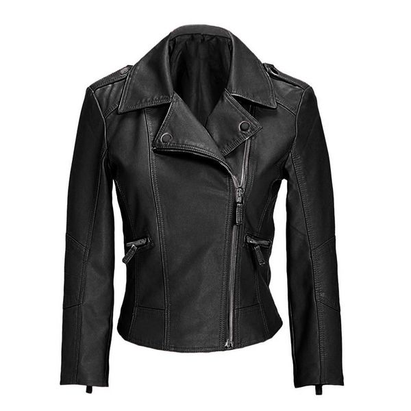 new fashion women casual turn-down collar zipper, pocket solid locomotive regular fit, style regular jacket, Black
new fashion women casual turn-down collar zipper, pocket solid locomotive regular fit, style regular jacket, Black