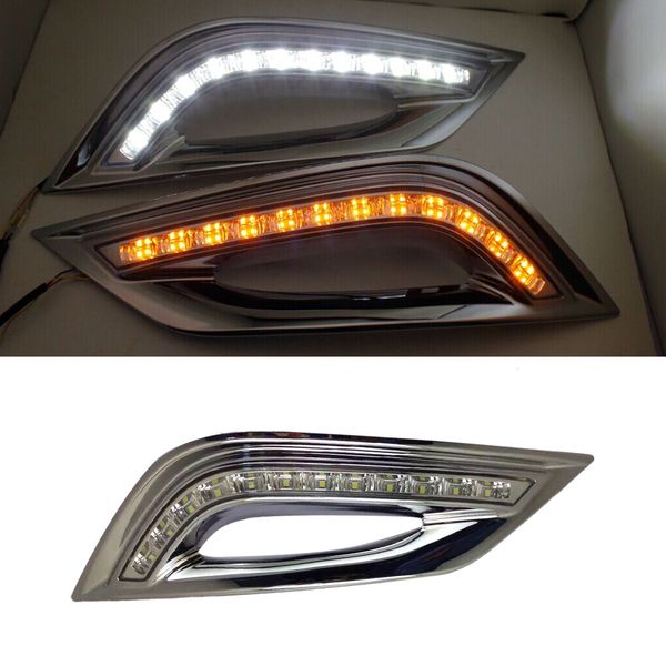 1 pair day lights for hyundai sonata 8 (8th sonata) 2010 2011 2012 2013 car led drl 12v daytime running lights with fog lamp hole
1 pair day lights for hyundai sonata 8 (8th sonata) 2010 2011 2012 2013 car led drl 12v daytime running lights with fog lamp hole