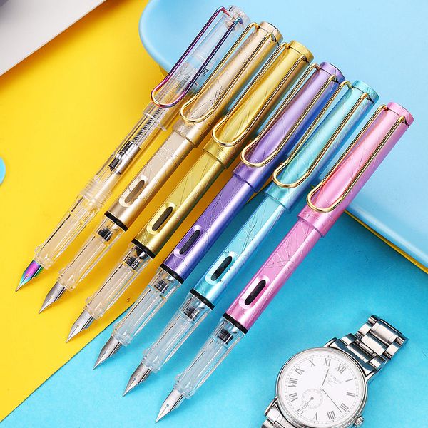 1pc standard type fountain pen creative calligraphy writing signing pens office school stationary supplies 03926
1pc standard type fountain pen creative calligraphy writing signing pens office school stationary supplies 03926