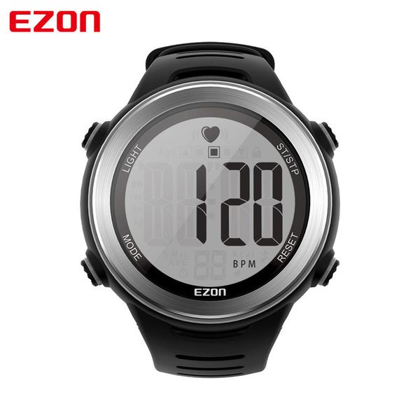 ezon men watches t007 heart rate monitor digital watch satch running sports wrist watches with chest strap relogio masculino, Slivery;brown
ezon men watches t007 heart rate monitor digital watch satch running sports wrist watches with chest strap relogio masculino, Slivery;brown
