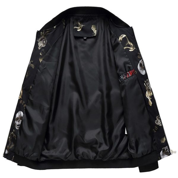 mens jackets autumn spring outerwear jackets fashion trend men casual coats slim fit designer men army skull pattern jacket new outerwear, Black;brown
mens jackets autumn spring outerwear jackets fashion trend men casual coats slim fit designer men army skull pattern jacket new outerwear, Black;brown