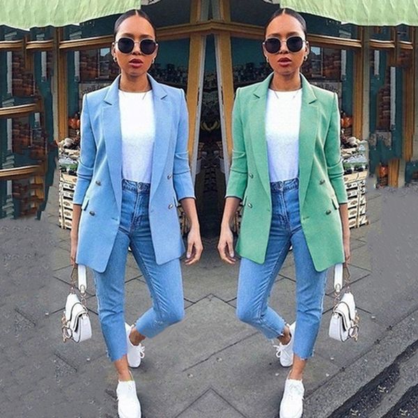 plus size autumn fashion office lady solid color blazer long sleeve suit jacket new chic, White;black
plus size autumn fashion office lady solid color blazer long sleeve suit jacket new chic, White;black