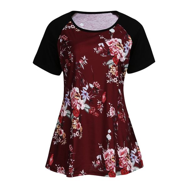 pregnant maternity short sleeve breastfeeding clothes nursing t-shirt flower casual blouse clothes for women zf, White
pregnant maternity short sleeve breastfeeding clothes nursing t-shirt flower casual blouse clothes for women zf, White