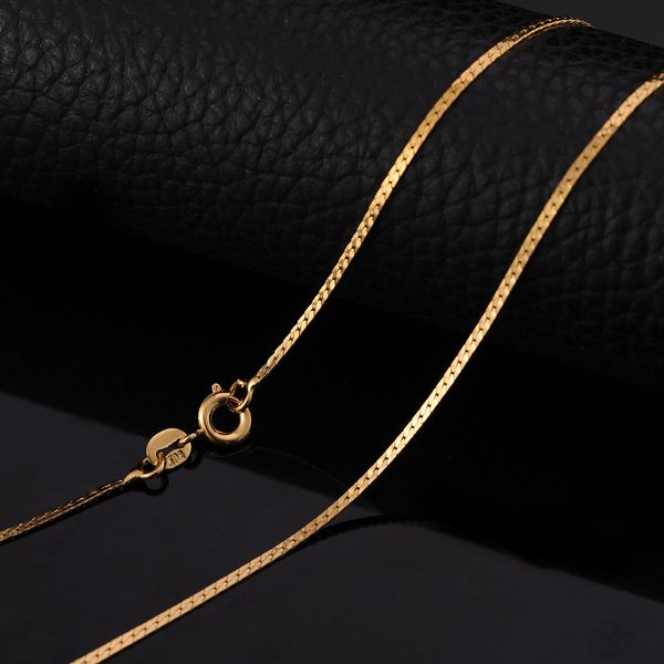st.kunkka 2018 new fashion rope gold chains necklace for pendant women chokers collar flat chain 24k yellow gold filled jewelry, Silver
st.kunkka 2018 new fashion rope gold chains necklace for pendant women chokers collar flat chain 24k yellow gold filled jewelry, Silver