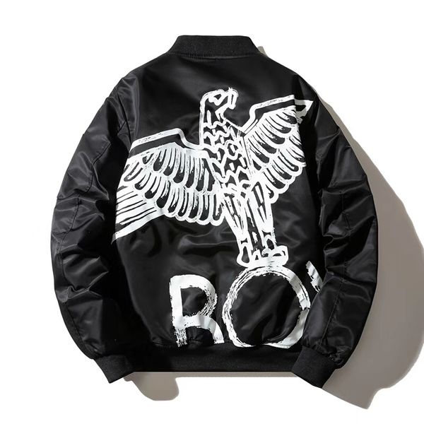 mens designer jackets luxury eagle print bomber jacket autumn thin winter thick animal sports baseball coats men black streetwear coat s-3xl, Black;brown
mens designer jackets luxury eagle print bomber jacket autumn thin winter thick animal sports baseball coats men black streetwear coat s-3xl, Black;brown