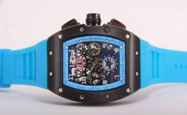 fashion face felipe sports wristwatch. mechanical watch automatic luxury rubber massa flyback date transparent skeleton mens men black evxh, Slivery;brown
fashion face felipe sports wristwatch. mechanical watch automatic luxury rubber massa flyback date transparent skeleton mens men black evxh, Slivery;brown
