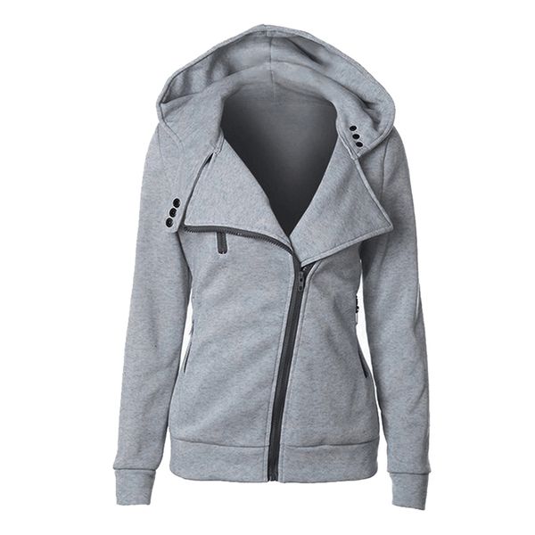 calofe 2019 autumn women hoodies sweatshirt winter new zip-up turn down collar casual long sleeve female hooded solid jackets, Black
calofe 2019 autumn women hoodies sweatshirt winter new zip-up turn down collar casual long sleeve female hooded solid jackets, Black
